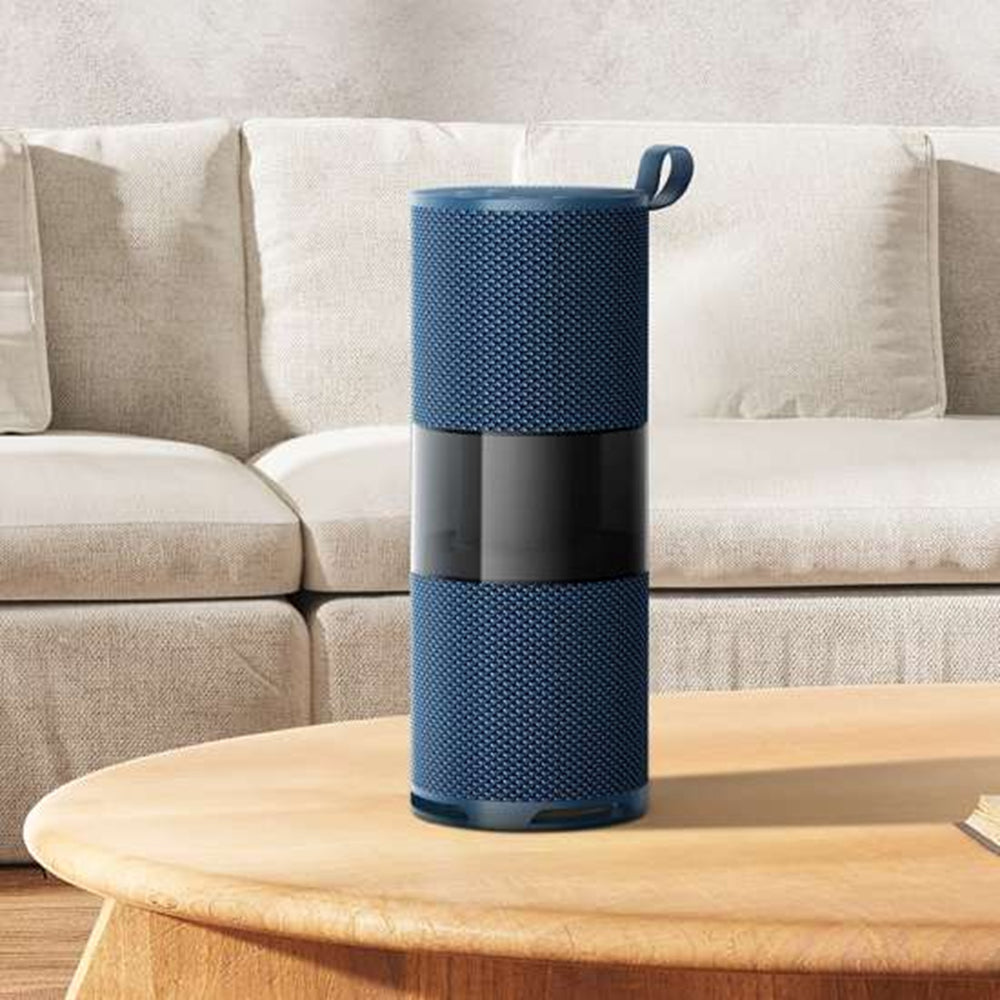 Enceinte stéréo Bluetooth portable sans fil à LED avec basses Enceinte stéréo Bluetooth portable sans fil à LED avec basses